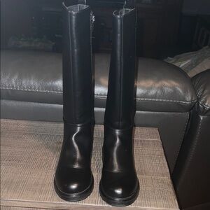 Steve Madden Black Heeled Boots